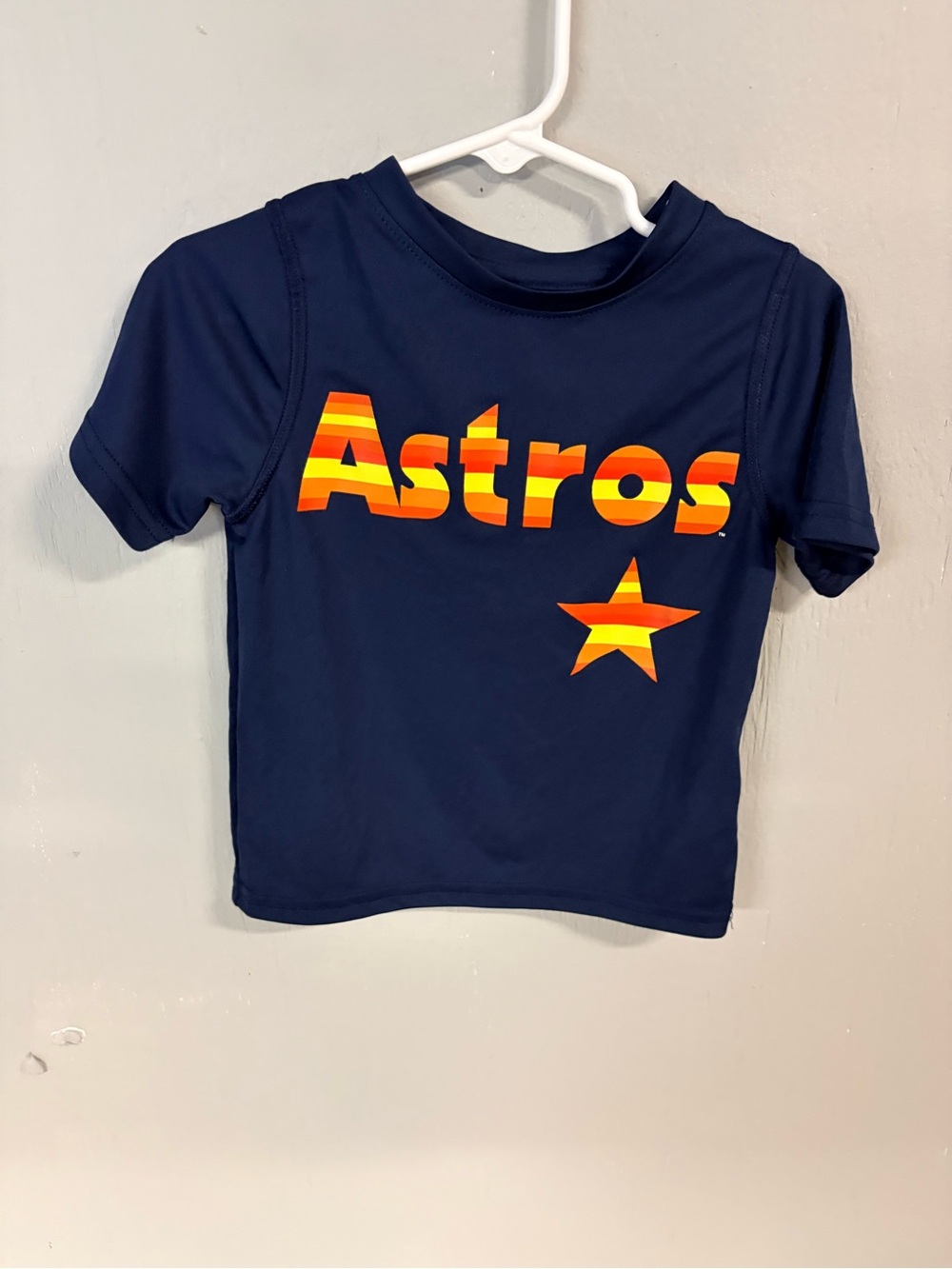 Kids Navy 'Astros' Short Sleeve Tee MLB